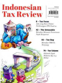 Image of Indonesian Tax Review : Volume XI/Edisi 11/2019