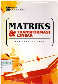 Image of Matriks dan Transformasi Linear