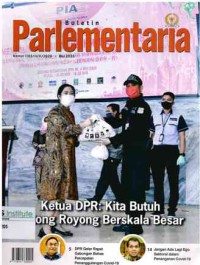 Image of Buletin Parlementaria: No. 1103/II/IV/2020 I April 2020