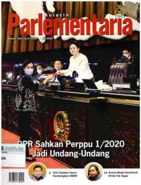 Image of Buletin Parlementaria: No. 1104/III/V/2020 I Mei 2020