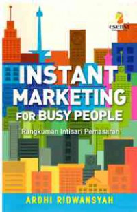 Image of Instant Marketing For Busy People: Rangkuman Intisari Pemasaran