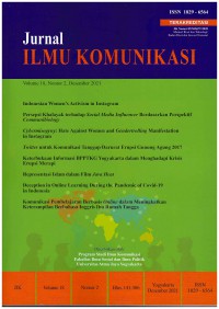 Image of Jurnal Ilmu Komunikasi UAJY: Volume 18 Nomor 2| Desember 2021 [1 artikel]
