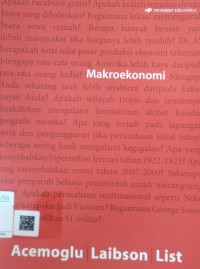 Image of Makroekonomi