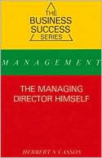 Image of The Business Success Series Management: The Managing Director Himself