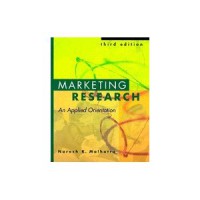Image of Marketing Research : An Applied Orientation 3 Ed.
