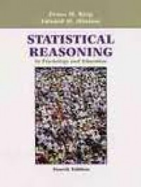 Image of Statistical Reasoning In Psychology and Education