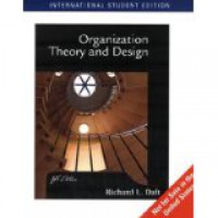 Image of Organization Theory And Design 8th Edition