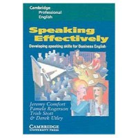 Image of Speaking effectively: developing speaking skills for business english