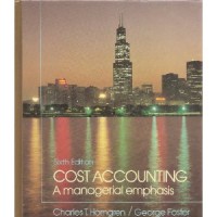 Image of Cost Accounting: A Managerial Emphasis