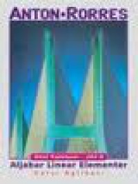 Image of Aljabar Linear Elementer Versi Aplikasi Jilid 2 Edisi 8