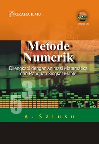 Image of Metode numerik: dilengkapi dengan animasi matematika dan panduan singkat maple