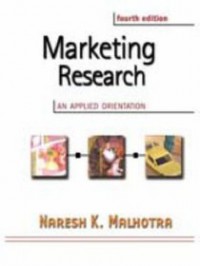 Image of Marketing Research : An Applied Orientation 4 Ed.