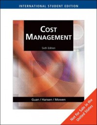 Image of Cost management: accounting and control 5 Ed.