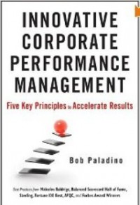 Image of Innovative Corporate Performance Management: Five Key Principles to Accelerate Results