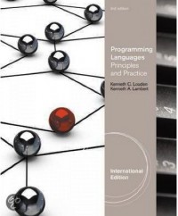 Image of Programming Languages: Principles and practice