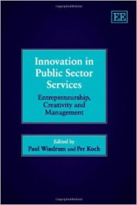 Image of Innovation in Public Sector Services: Entrepreneurship, Creativity and Management