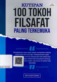 Image of Kutipan 100 Tokoh Filsafat Paling Terkemuka