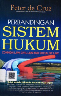 Image of Perbandingan Sistem Hukum : Common Law, Civil Law and Socialist Law