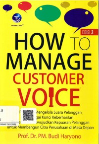 Image of How to Manage Customer Voice