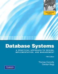 Image of Database Systems: A Practical Approach to Design, Implementation, and Management 5 Ed.