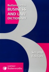 Image of Business and law dictionary 2nd ed.