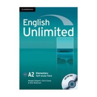 Image of English Unlimited A2 Elementary: Self-Study Pack