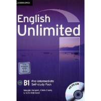 Image of English Unlimite B1 Pre-intermediate: Self-Study Pack