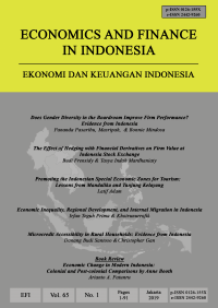 Image of Ekonomi dan Keuangan Indonesia: Vol. 65 No. 1 | 2019