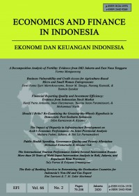 Image of Ekonomi dan Keuangan Indonesia: Vol. 66 No. 2 | 2020