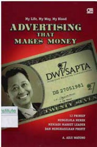 Image of Advertising that Makes Money : My life, My way, My blood