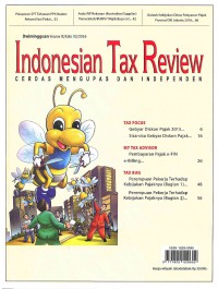Image of Indonesian Tax Review: Vol. IX/Edisi 02 | 2016