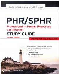 Image of PHR/SPHR:Professional In Human Resouces Certification, Study Guide 4 Ed.