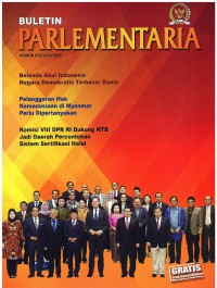 Image of Buletin Parlementaria No. 935/V/XI/2016 | November 2016