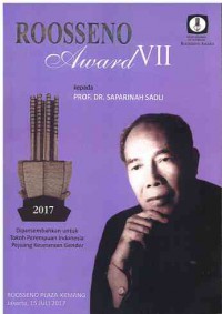 Image of Roosseno Award VII