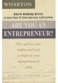 Image of Are You Entrepreneur?