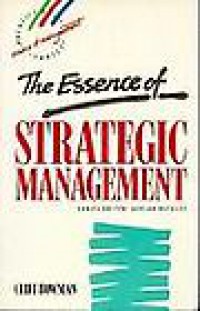 Image of The Essence of Strategic Management