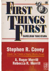 Image of First Things First: Dahulukan Yang Utama