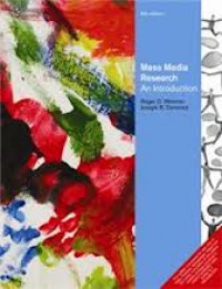 Image of Mass Media Research: An Introduction 9 Ed.