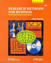 Image of Research Methods for Business: Metodologi Penelitian untuk Bisnis Edisi 4 (Buku 2)