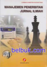 Image of Manajemen Penerbitan Jurnal Ilmiah