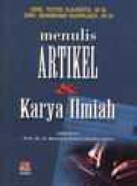 Image of Menulis Artikel dan Karya Ilmiah