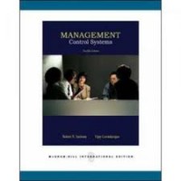 Image of Management Control Systems 12 Ed.