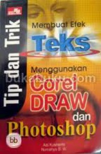 Image of Membuat Efek Teks Menggunakan Corel DRAW dan Photoshop