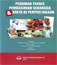 Image of Pedoman Teknis Pembasmian Serangga & Biota di Perpustakaan