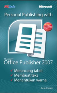 Image of Personal Publishing with Microsoft Office Publisher 2007