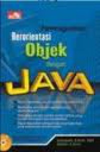 Image of Pemrograman Berorientasi Objek dengan JAVA