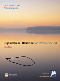 Image of Organizational Behaviour: An Introductiory Text 5 Ed.