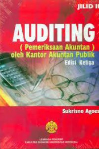 Image of Auditing (Pemeriksaan Akuntan) oleh Kantor Akuntan Publik Edisi 3 Jilid II