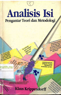 Image of Analisis Isi: Pengantar Teori dan Metodologi
