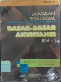 Image of Jawaban soal-soal: dasar-dasar akuntansi, Jilid I